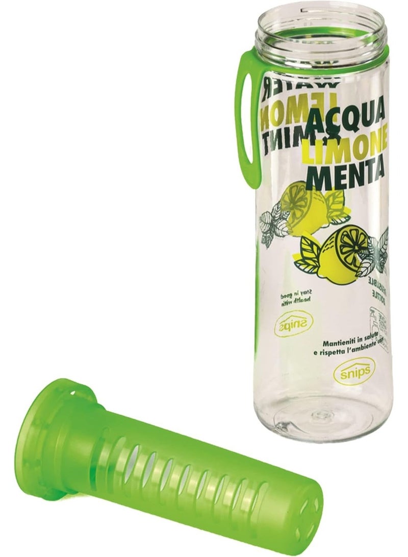 سنيبس زجاجة مياه مزينة من سنيبس تريتان 0.75 لتر - مياه خضراء صديقة للبيئة - Image 4